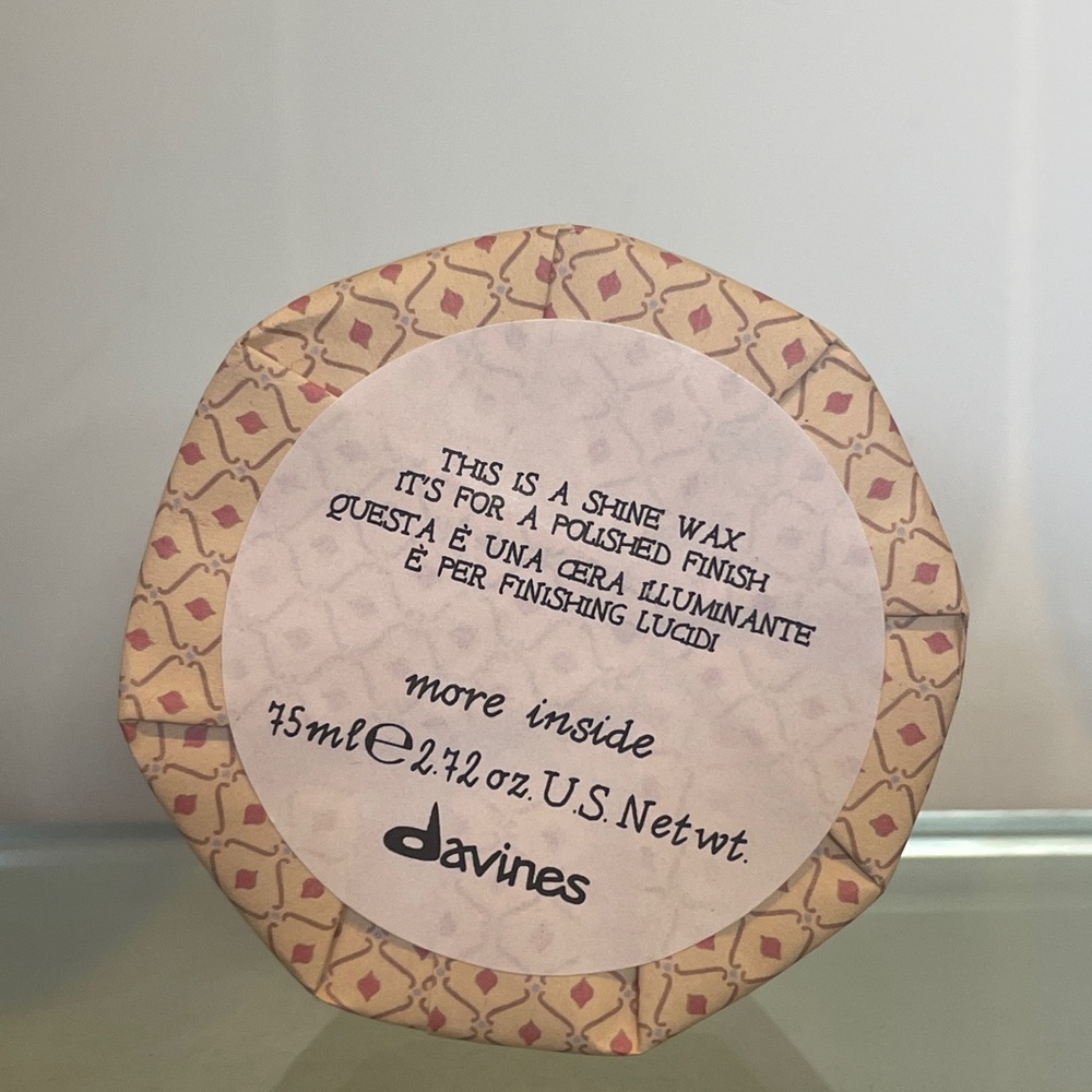 Davines Shine Wax New